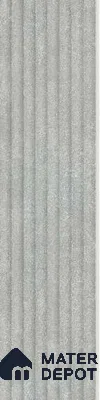 Grey Plain Colour Louver PN 03041 8 ft x 4.9 inch Charcoal Panel - 8 mm | Suitable for Feature Wall, TV Unit & Living Room | Width is Subjected to 5% Variation