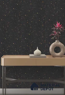 Black Marble Louver PN 03240 8 ft x 4.9 inch Charcoal Panel - 8 mm | Suitable for Feature Wall, TV Unit & Living Room | Width is Subjected to 5% Variation