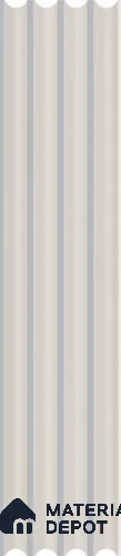Grey Plain Colour Louver PN 03263 8 ft x 4.9 inch Charcoal Panel - 8 mm | Suitable for Feature Wall, TV Unit & Living Room | Width is Subjected to 5% Variation