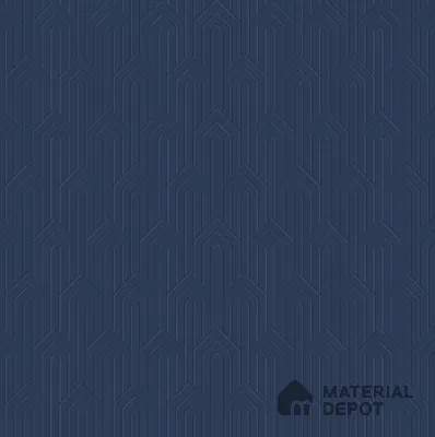 Blue Patterned Look HDHMR Decorative Wall Panel PN 02996 B 8 ft x 2 ft - 6 mm | Suitable for Feature Wall, TV Unit & Living Room | Width is Subjected to 5% Variation