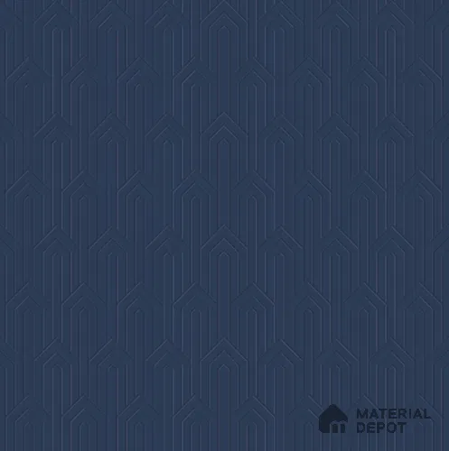 Blue Patterned Look HDHMR Decorative Wall Panel PN 02996 B 8 ft x 2 ft - 6 mm | Suitable for Feature Wall, TV Unit & Living Room | Width is Subjected to 5% Variation