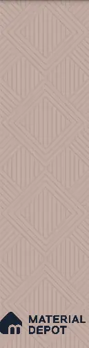 Beige Patterned Look HDHMR Decorative Wall Panel PN 03005 8 ft x 2 ft - 6 mm | Suitable for Feature Wall, TV Unit & Living Room | Width is Subjected to 5% Variation