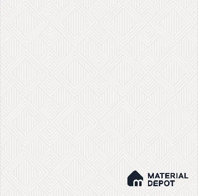 White Patterned Look HDHMR Decorative Wall Panel PN 03005 B 8 ft x 2 ft - 6 mm | Suitable for Feature Wall, TV Unit & Living Room | Width is Subjected to 5% Variation