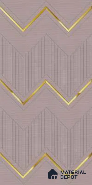 Pink Patterned Look HDHMR Decorative Wall Panel PN 03000 B 8 ft x 2 ft - 6 mm | Suitable for Feature Wall, TV Unit & Living Room | Width is Subjected to 5% Variation