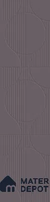 Grey Patterned Look HDHMR Decorative Wall Panel PN 03002 8 ft x 2 ft - 6 mm | Suitable for Feature Wall, TV Unit & Living Room | Width is Subjected to 5% Variation