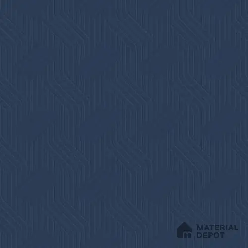 Blue Patterned Look HDHMR Decorative Wall Panel PN 03004 B 8 ft x 2 ft - 6 mm | Suitable for Feature Wall, TV Unit & Living Room | Width is Subjected to 5% Variation