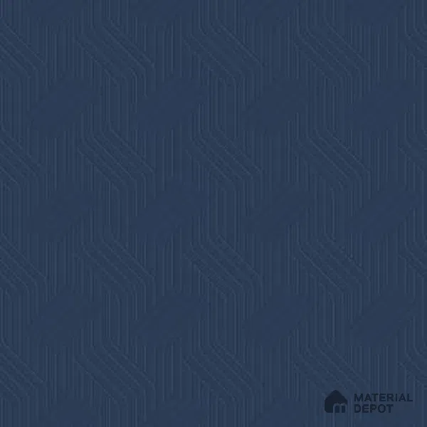 Blue Patterned Look HDHMR Decorative Wall Panel PN 03004 B 8 ft x 2 ft - 6 mm | Suitable for Feature Wall, TV Unit & Living Room | Width is Subjected to 5% Variation