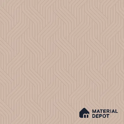 Beige Patterned Look HDHMR Decorative Wall Panel PN 03004 C 8 ft x 2 ft - 6 mm | Suitable for Feature Wall, TV Unit & Living Room | Width is Subjected to 5% Variation