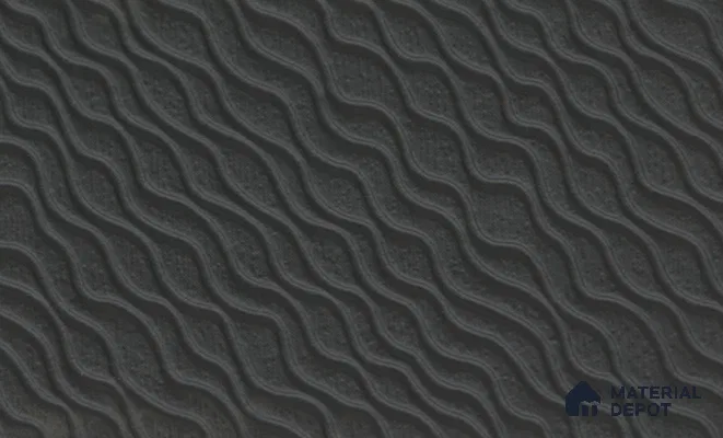 Grey Patterned Look PVC Decorative Wall Panel PN 03006 C 8 ft x 4 ft - 2 mm | Suitable for Feature Wall, TV Unit & Living Room | Width is Subjected to 5% Variation