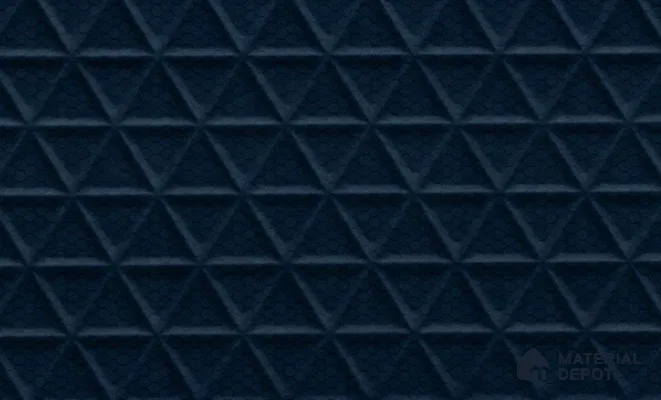 Blue Patterned Look PVC Decorative Wall Panel PN 03010 C 8 ft x 4 ft - 2 mm | Suitable for Feature Wall, TV Unit & Living Room | Width is Subjected to 5% Variation
