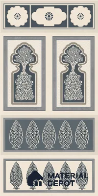TL 12791 Pantone Mahal Blue-1 4 ft x 2 ft Vitrified Matte Finish Tile - 9 mm