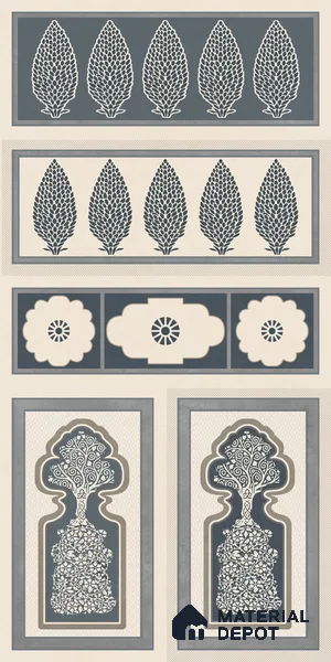TL 12791 Pantone Mahal Blue-1 4 ft x 2 ft Vitrified Matte Finish Tile - 9 mm