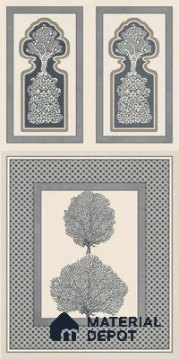 TL 12791 Pantone Mahal Blue-1 4 ft x 2 ft Vitrified Matte Finish Tile - 9 mm