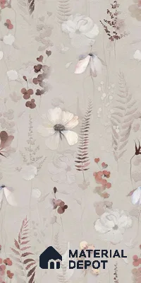 Tropical Wall Tile TL 13322 Endless Mumble Bone Decor A 5.3 ft x 2.6 ft Glue Matte Finish Double Digital Vitrified Tile - 9 mm
