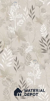 Tropical Wall Tile TL 13320 Endless Alora Ash Decor A 5.3 ft x 2.6 ft Glue Matte Finish Double Digital Vitrified Tile - 9 mm