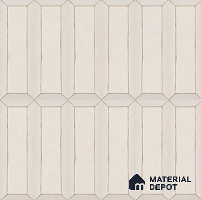 Faux Subway Wall Tile TL 06365 Classic Bhama 1 ft x 1 ft Ceramic Matte Finish Tile - 9 mm | Suitable For Kitchen, Bathroom Walls and Backsplashes | Please Expect a Slight Variation of Pattern