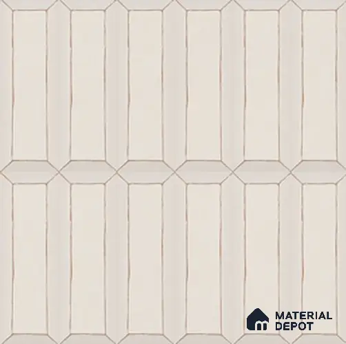 Faux Subway Wall Tile TL 06365 Classic Bhama 1 ft x 1 ft Ceramic Matte Finish Tile - 9 mm | Suitable For Kitchen, Bathroom Walls and Backsplashes | Please Expect a Slight Variation of Pattern