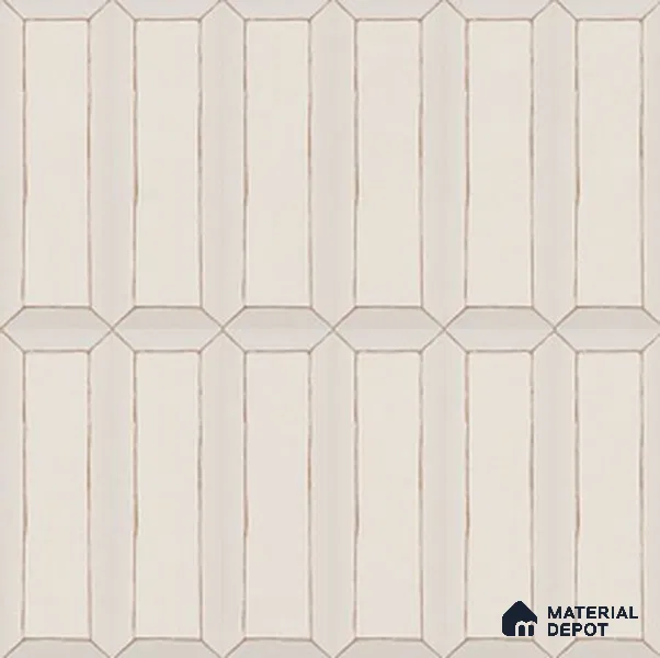 Faux Subway Wall Tile TL 06365 Classic Bhama 1 ft x 1 ft Ceramic Matte Finish Tile - 9 mm | Suitable For Kitchen, Bathroom Walls and Backsplashes | Please Expect a Slight Variation of Pattern