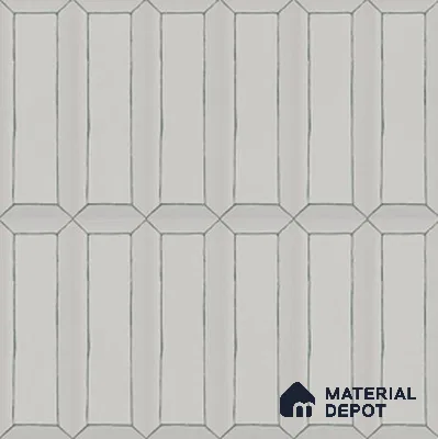 Faux Subway Wall Tile TL 06365 B Forest Blend 1 ft x 1 ft Ceramic Matte Finish Tile - 9 mm | Suitable For Kitchen, Bathroom Walls and Backsplashes | Please Expect a Slight Variation of Pattern