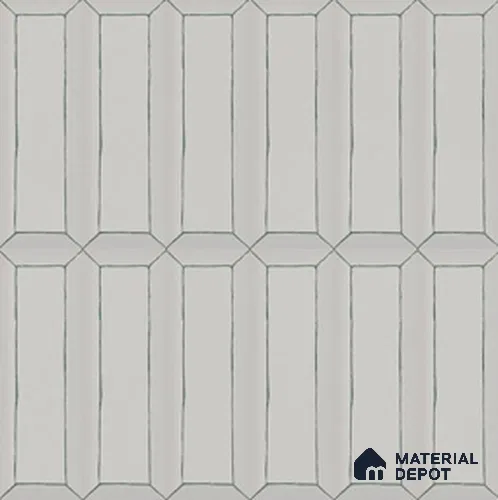 Faux Subway Wall Tile TL 06365 B Forest Blend 1 ft x 1 ft Ceramic Matte Finish Tile - 9 mm | Suitable For Kitchen, Bathroom Walls and Backsplashes | Please Expect a Slight Variation of Pattern
