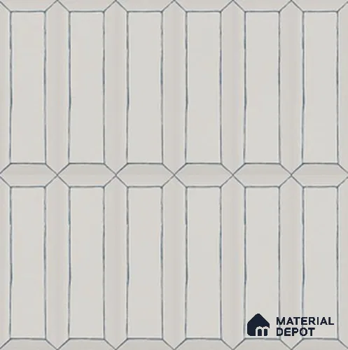 Faux Subway Wall Tile TL 06365 C Notte Charm 1 ft x 1 ft Ceramic Matte Finish Tile - 9 mm | Suitable For Kitchen, Bathroom Walls and Backsplashes | Please Expect a Slight Variation of Pattern