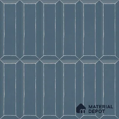 Faux Subway Wall Tile TL 06365 F Notte Vibe 1 ft x 1 ft Ceramic Matte Finish Tile - 9 mm | Suitable For Kitchen, Bathroom Walls and Backsplashes | Please Expect a Slight Variation of Pattern