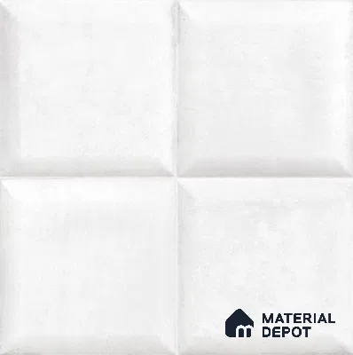 Faux Subway Wall Tile TL 06366 B Carmine Tone 1 ft x 1 ft Ceramic Matte Finish Tile - 9 mm | Suitable For Kitchen, Bathroom Walls and Backsplashes | Please Expect a Slight Variation of Pattern
