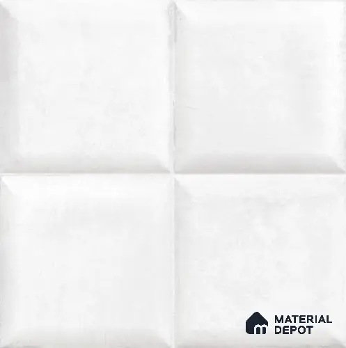 Faux Subway Wall Tile TL 06366 B Carmine Tone 1 ft x 1 ft Ceramic Matte Finish Tile - 9 mm | Suitable For Kitchen, Bathroom Walls and Backsplashes | Please Expect a Slight Variation of Pattern