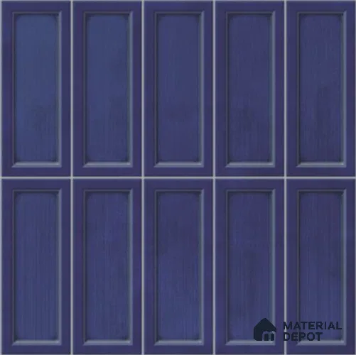 Faux Subway Wall Tile TL 06360 Blue Vibe 1 ft x 1 ft Ceramic Glossy Finish Tile - 9 mm | Suitable For Kitchen, Bathroom Walls and Backsplashes | Please Expect a Slight Variation of Pattern