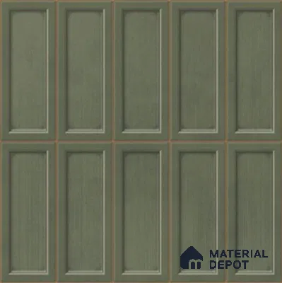 Faux Subway Wall Tile TL 06360 F Classic Jade 1 ft x 1 ft Ceramic Glossy Finish Tile - 9 mm | Suitable For Kitchen, Bathroom Walls and Backsplashes | Please Expect a Slight Variation of Pattern