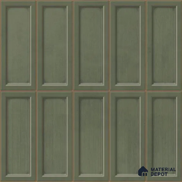Faux Subway Wall Tile TL 06360 F Classic Jade 1 ft x 1 ft Ceramic Glossy Finish Tile - 9 mm | Suitable For Kitchen, Bathroom Walls and Backsplashes | Please Expect a Slight Variation of Pattern
