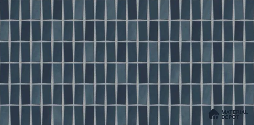Faux Subway Wall Tile TL 06369 Aqua Tone 2 ft x 1 ft Ceramic Glossy Finish Tile - 9 mm | Suitable For Kitchen, Bathroom Walls and Backsplashes | Please Expect a Slight Variation of Pattern