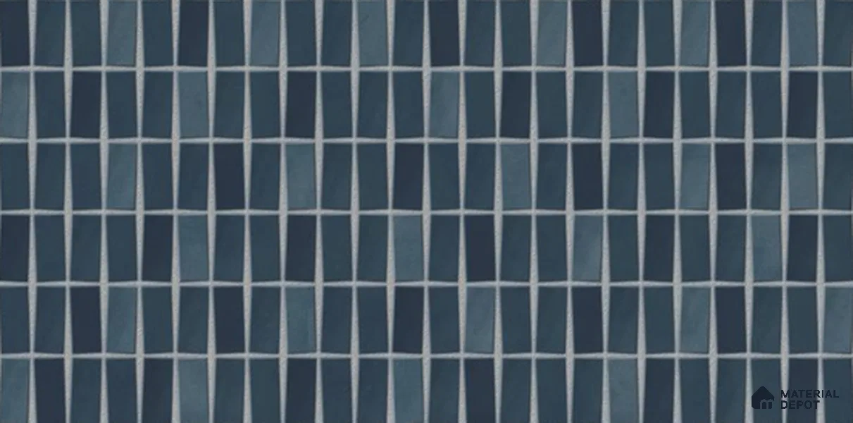 Faux Subway Wall Tile TL 06369 Aqua Tone 2 ft x 1 ft Ceramic Glossy Finish Tile - 9 mm | Suitable For Kitchen, Bathroom Walls and Backsplashes | Please Expect a Slight Variation of Pattern