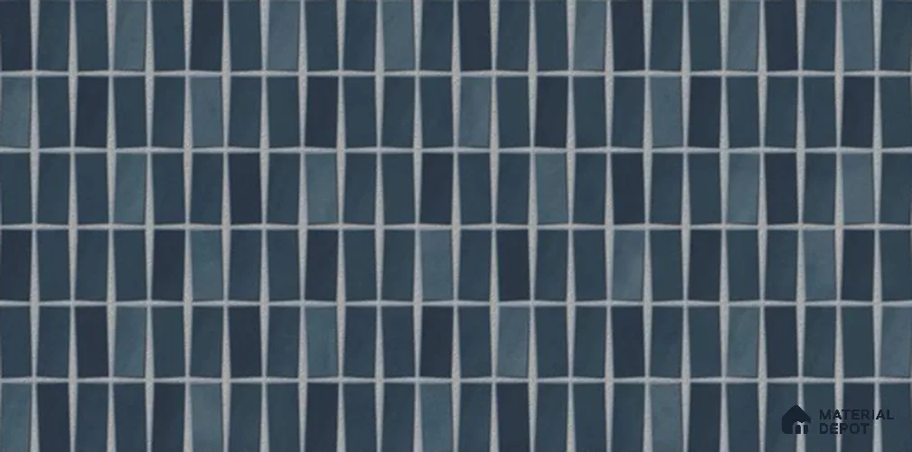 Faux Subway Wall Tile TL 06369 Aqua Tone 2 ft x 1 ft Ceramic Glossy Finish Tile - 9 mm | Suitable For Kitchen, Bathroom Walls and Backsplashes | Please Expect a Slight Variation of Pattern