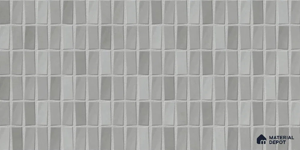 Faux Subway Wall Tile TL 06369 B Cotton Charm 2 ft x 1 ft Ceramic Glossy Finish Tile - 9 mm | Suitable For Kitchen, Bathroom Walls and Backsplashes | Please Expect a Slight Variation of Pattern