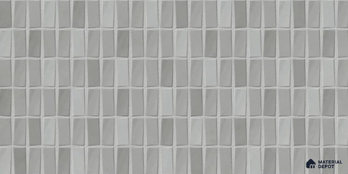 Faux Subway Wall Tile TL 06369 B Cotton Charm 2 ft x 1 ft Ceramic Glossy Finish Tile - 9 mm | Suitable For Kitchen, Bathroom Walls and Backsplashes | Please Expect a Slight Variation of Pattern