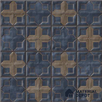 Faux Subway Wall Tile TL 06359 C Classic Varde 1 ft x 1 ft Ceramic Glossy Finish Tile - 9 mm | Suitable For Kitchen, Bathroom Walls and Backsplashes | Please Expect a Slight Variation of Pattern