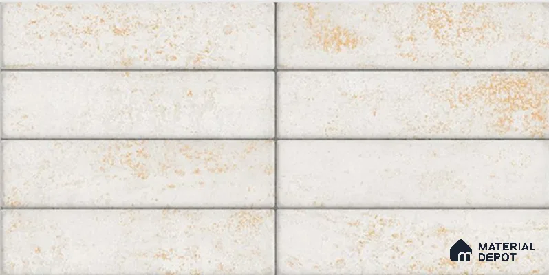 Faux Subway Wall Tile TL 06368 E Blenco Charm 2 ft x 1 ft Ceramic Glossy Finish Tile - 9 mm | Suitable For Kitchen, Bathroom Walls and Backsplashes | Please Expect a Slight Variation of Pattern