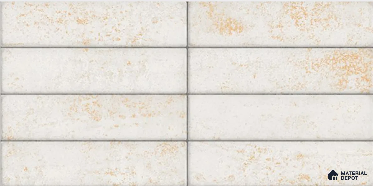 Faux Subway Wall Tile TL 06368 E Blenco Charm 2 ft x 1 ft Ceramic Glossy Finish Tile - 9 mm | Suitable For Kitchen, Bathroom Walls and Backsplashes | Please Expect a Slight Variation of Pattern