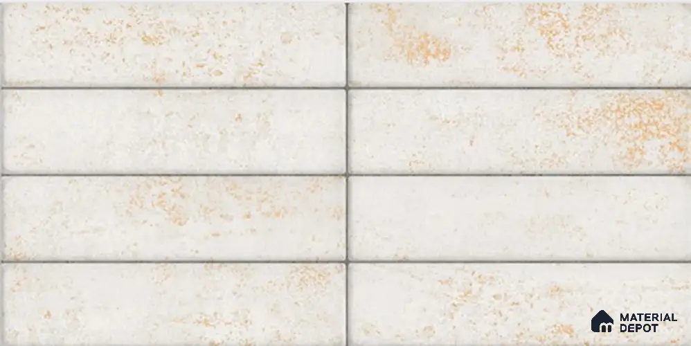 Faux Subway Wall Tile TL 06368 E Blenco Charm 2 ft x 1 ft Ceramic Glossy Finish Tile - 9 mm | Suitable For Kitchen, Bathroom Walls and Backsplashes | Please Expect a Slight Variation of Pattern