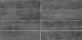 A close-up of aFaux Subway Wall Tile TL 06368 D Black Blend 2 ft x 1 ft Ceramic Glossy Finish Tile - 9 mm | Suitable For Kitchen, Bathroom Walls and Backsplashes with a Glossy finish available at Material Depot in Bangalore