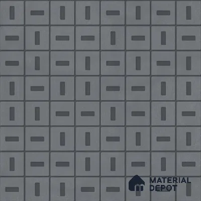 Faux Subway Wall Tile TL 06361 Terra Twist 1 ft x 1 ft Ceramic Matte Finish Tile - 9 mm | Suitable For Kitchen, Bathroom Walls and Backsplashes | Please Expect a Slight Variation of Pattern