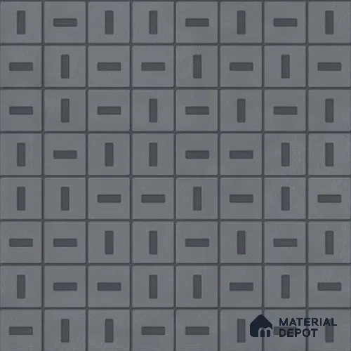 Faux Subway Wall Tile TL 06361 Terra Twist 1 ft x 1 ft Ceramic Matte Finish Tile - 9 mm | Suitable For Kitchen, Bathroom Walls and Backsplashes | Please Expect a Slight Variation of Pattern