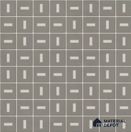 Faux Subway Wall Tile TL 06361 B Indigo Hue 1 ft x 1 ft Ceramic Matte Finish Tile - 9 mm | Suitable For Kitchen, Bathroom Walls and Backsplashes | Please Expect a Slight Variation of Pattern