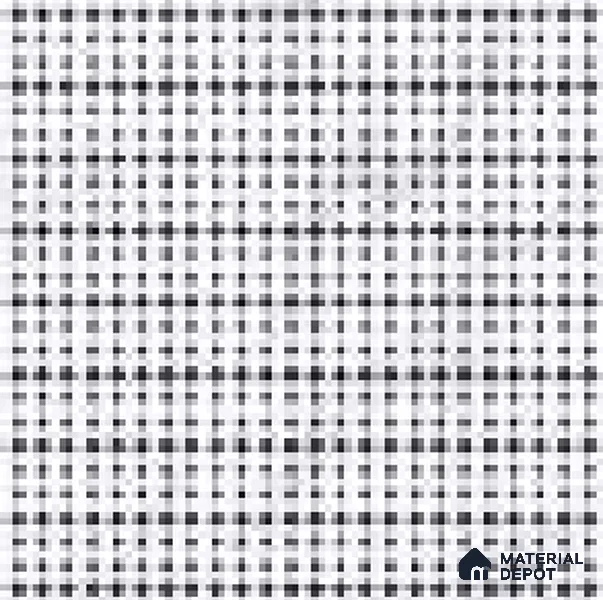 Patterned Floor & Wall Tile TL 09813 B  2 ft x 2 ft White Vitrified Matte Finish Tile - 9 mm | Ideal for Living Room, Bedroom, Bathroom, Kitchen | Please Expect a Slight Variation of Pattern (Sample)