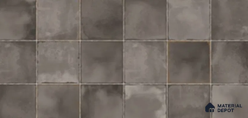 Stone Wall & Floor Tile TL 09986 4 ft x 2 ft Black Vitrified Matte Finish Tile - 9 mm | Ideal for Living Room,Bedroom,Bathroom,Kitchen