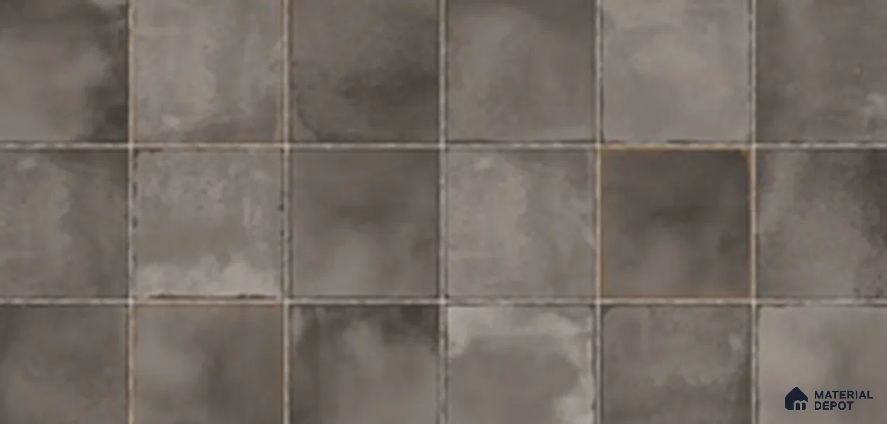 Stone Wall & Floor Tile TL 09986 4 ft x 2 ft Black Vitrified Matte Finish Tile - 9 mm | Ideal for Living Room,Bedroom,Bathroom,Kitchen
