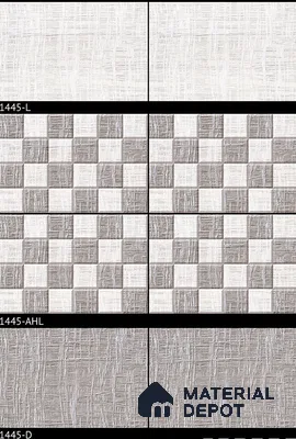 TL 01898 A Cashmere Light 18 x 12 inch Glossy Finish Ceramic Wall Tile - 6 mm