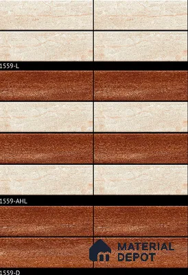 TL 01905 B Redish White Highlighter 18 x 12 inch Glossy Finish Ceramic Wall Tile - 6 mm