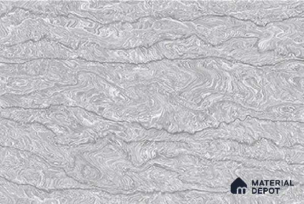 TL 01917 E Silver Dark 12 x 12 inch Matte Finish Anti Skid Ceramic Floor Tile - 6 mm